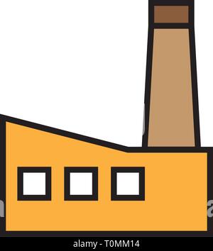 factory icon template Stock Vector