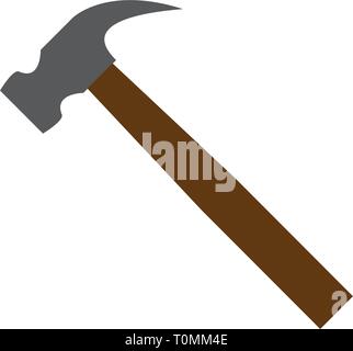hammer, construction icon Stock Vector