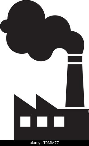 factory icon template Stock Vector