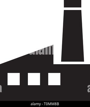 factory icon template Stock Vector