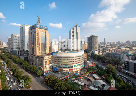 Downtown Kunming, Yunnan province, southwest China Stock Photo