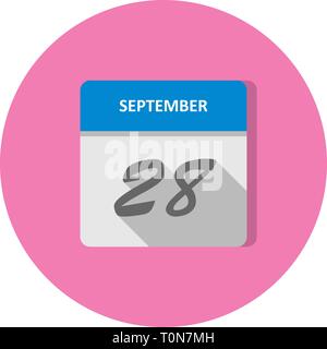 September 28th Date on a Single Day Calendar Stock Photo Alamy September 28th Date on a Single Day Calendar Stock Photo Alamy