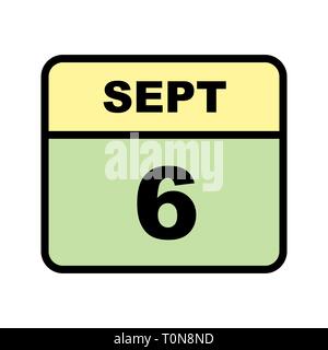 September 6th Date on a Single Day Calendar Stock Photo Alamy September 6th Date on a Single Day Calendar Stock Photo Alamy