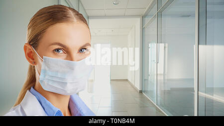 Virus treatment concept. Quarantine.  Stock Photo