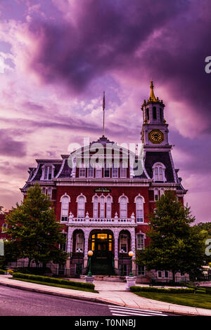 City Hall   Norwich, Connecticut, USA Stock Photo