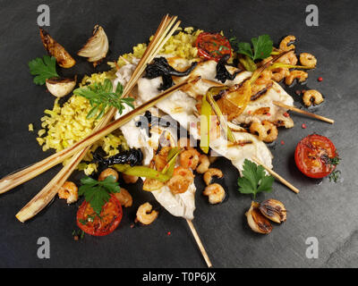 Sole - Flatfish Asian Style Stock Photo