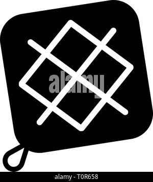 Pot Holder Icon Vector Stock Vector