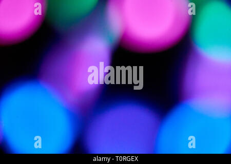 defocused and blurred colour leds Stock Photo