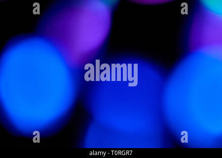 defocused and blurred colour leds Stock Photo