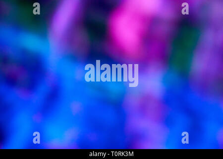 defocused and blurred colour leds Stock Photo