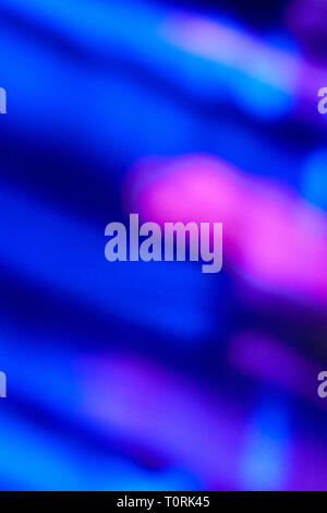 defocused and blurred colour leds Stock Photo