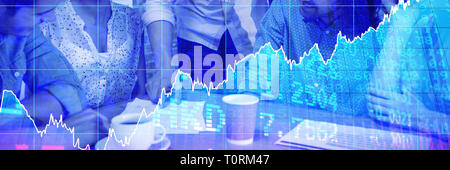 Composite image of stocks and shares Stock Photo