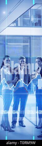 Composite image of stocks and shares Stock Photo