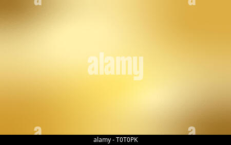 Pattern of realistic shiny gold gradient texture background Stock Photo