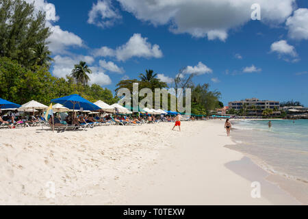 Rockley Beach/Accra Beach, Bridgetown District, Christ Church, Barbados, Lesser Antilles, Caribbean Stock Photo