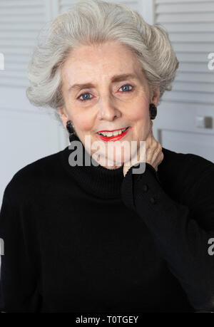 Smiling Mature Woman, USA Stock Photo