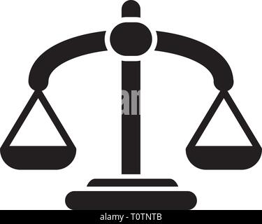 law icon template Stock Vector
