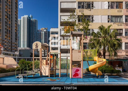 Housing in Hong Kong Stock Photo