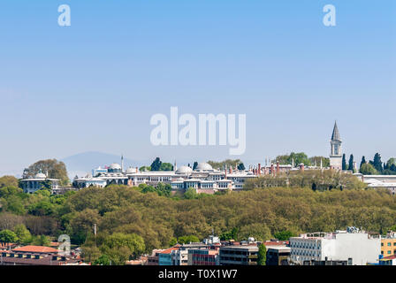 Istanbul, Turkey, 25 April 2006: Topkapi Palace Stock Photo