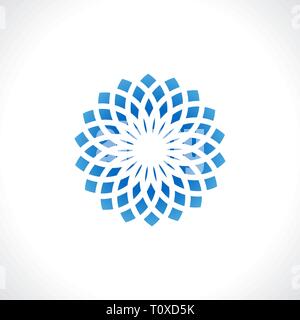 Mandala round ornament vector image Stock Vector