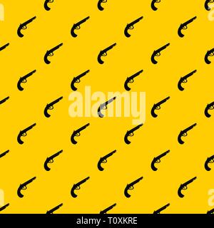 Gun pattern vector Stock Vector