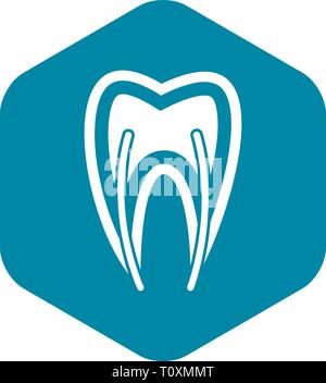 Tooth cross section icon, simple style Stock Vector Image & Art - Alamy