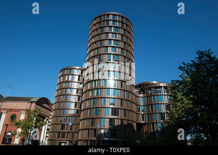 Denmark, Copenaghen, Axel Towers Stock Photo
