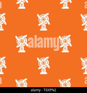 Ventilator pattern vector orange Stock Vector
