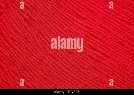 Shiny saturated pink, bright red fabric background. Stock Photo