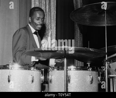 Sonny Paine, Count Basie Band, 1960s. Creator: Brian Foskett. Stock Photo