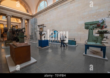 London, UK. 22nd Mar 2019. Tate Britain Commission 2019: Mike Nelson. Unveiled on 18 March 2019, the annual commission invites artists to make a work in response to the unique architecture and history of the neo-classical Duveen Galleries at the heart of Tate Britain. Credit: Guy Bell/Alamy Live News Stock Photo
