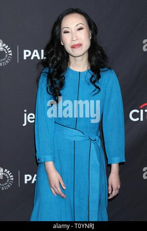 Los Angeles, CA, USA. 22nd Mar, 2019. Angela Kang at arrivals for PaleyFest LA 2019 AMC The Walking Dead, The Dolby Theatre at Hollywood and Highland Center, Los Angeles, CA March 22, 2019. Credit: Priscilla Grant/Everett Collection/Alamy Live News Stock Photo