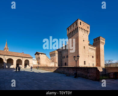 Vignola, Modena, Emilia Romagna, Italy. The Castle (Rocca), built in the Carolingian era but known from 1178; it was turned into a patrician residence