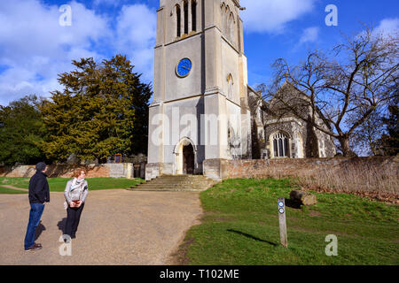 St Marys church Ickworth Suffolk UK Stock Photo