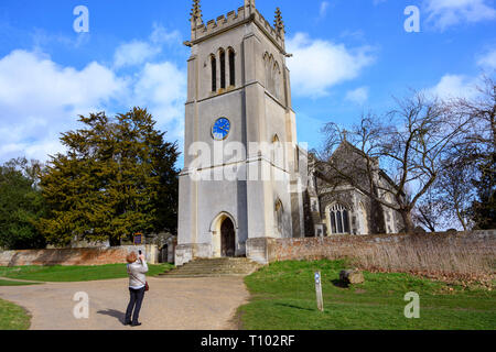 St Marys church Ickworth Suffolk UK Stock Photo