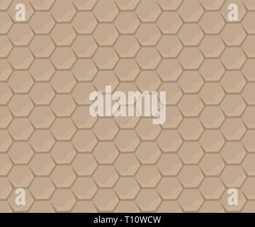 hexagonal stone tiles Stock Vector