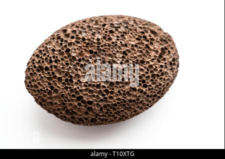 Pumice stone for spa on a white background. Stock Photo