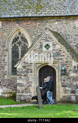 st leonards church swithland Stock Photo