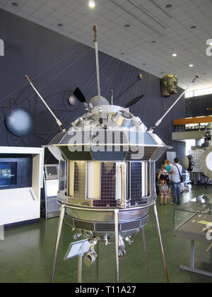 Kaluga, Russia - July 13, 2014: Automatic station 'LUNA-3' Stock Photo