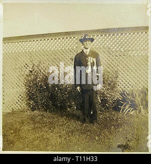 Photos of early America-Grand Army of the Republic or GAR member. Stock Photo