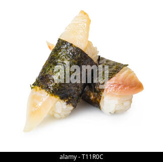 Japanese food, sushi on a white isolated background Stock Photo