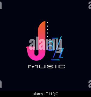 Vintage music icon concept Stock Vector