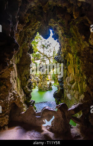 The Quinta da Regaleira, an estate situated in the town of Sintra, Portugal Stock Photo
