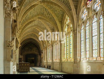 Details of the cloister of the cathedral in Burgos, Spain Stock Photo