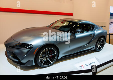Vancouver, Canada - March 2019 Toyota Supra Stock Photo - Alamy