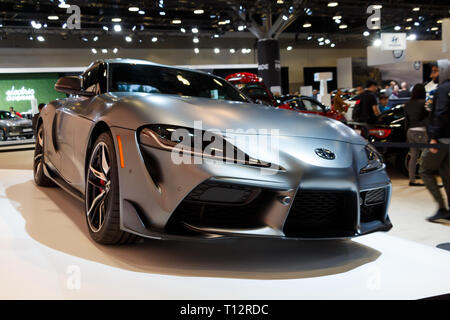 Vancouver, Canada - March 2019 Toyota Supra Stock Photo - Alamy