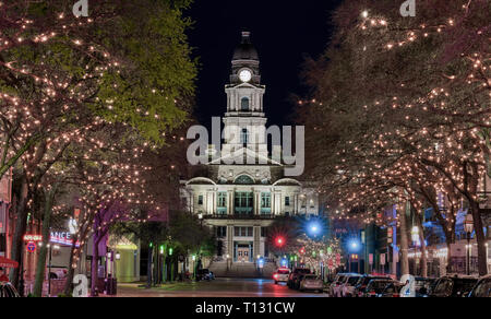 Tarrant County Courthouse Fort Worth Texas Stock Photo