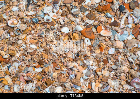 Close up of sand on a beach Stock Photo