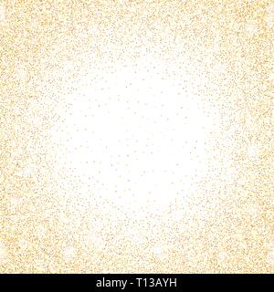 Golden glitter sparkle on a transparent background. Gold Vibrant background  with twinkle lights. Vector illustration Stock Vector Image & Art - Alamy