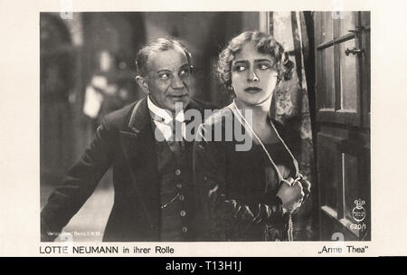 Promotional photography of Lotte Neumann in Arme Thea (1919) - Silent movie era Stock Photo